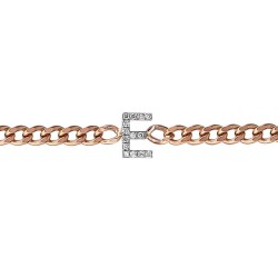 0,06 Karat Diamant (E) Buchstabe Armband - Star Pırlanta