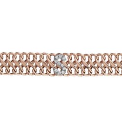 0,07 Karat Diamant (S) Buchstabe Armband - 2