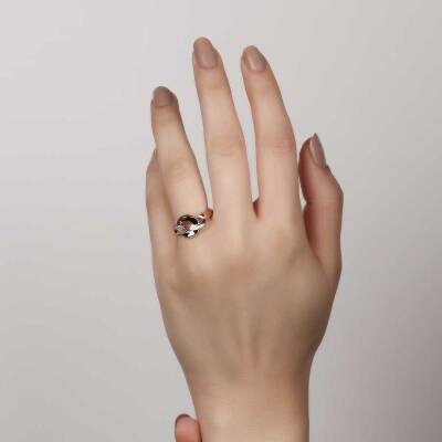 0,07 Karat Diamantring - 4