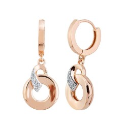 0,08 Karat Diamant Ohrringe - 2