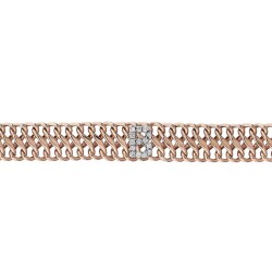 0,09 Karat Diamant (B) Buchstabe Armband – - Star Pırlanta