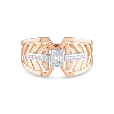 0,14 Karat Baguette Diamantring - 1