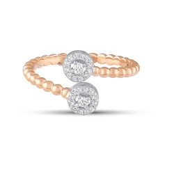 0,14 Karat Design Diamantring - Star Pırlanta