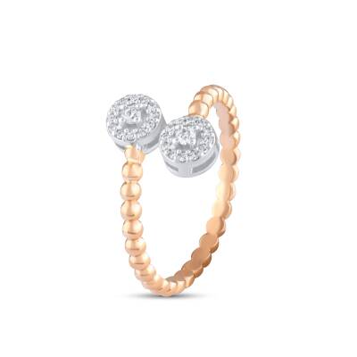 0,14 Karat Design Diamantring - 2