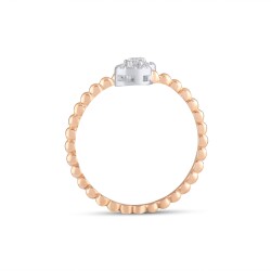 0,14 Karat Design Diamantring - 3