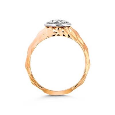 0,17 Karat Diamantring - 3