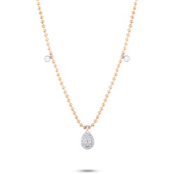 0,20 Karat Diamant Glücks Kette - 2