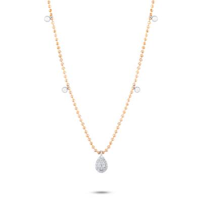 0,20 Karat Diamant Glücks Kette - 3