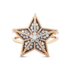 0,20 Karat Diamant Stern Form Ring - Star Pırlanta