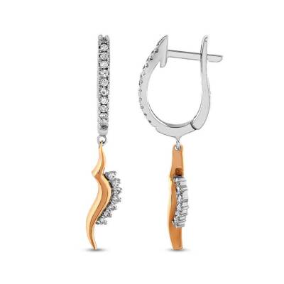 0,27 Karat Diamant Ohrringe - 1