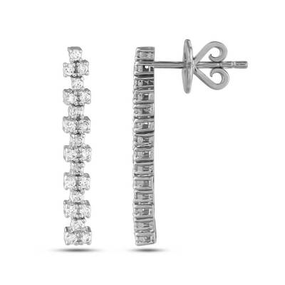 0,32 Karat Diamant Ohrringe - 1