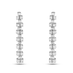 0,32 Karat Diamant Ohrringe - 2