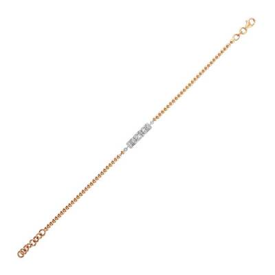 0,33 Karat Diamant Baguette Armband - 2