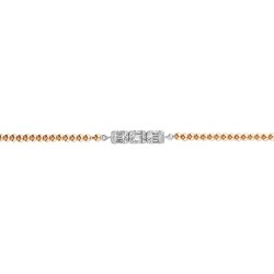 0,33 Karat Diamant Baguette Armband - 3
