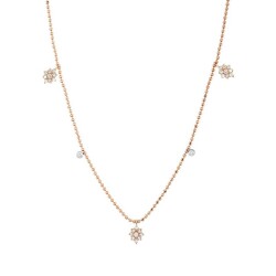 0,36 Karat Diamant Kette - 3