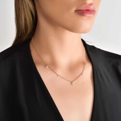 0,36 Karat Diamant Kette - 4