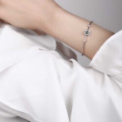 0,43 Karat Diamant Baguette Armband - 2