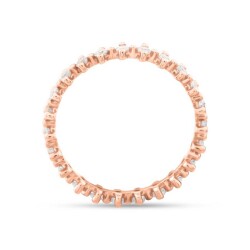 0,47 Karat Memoire Diamantring - 3