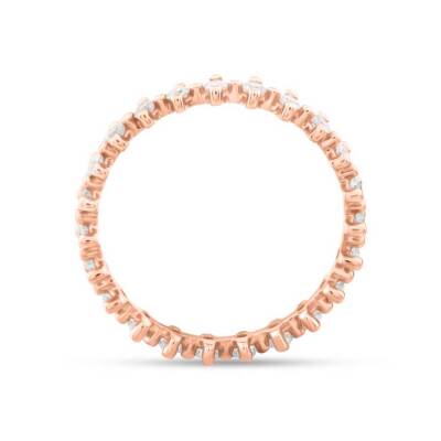 0,47 Karat Memoire Diamantring - 3