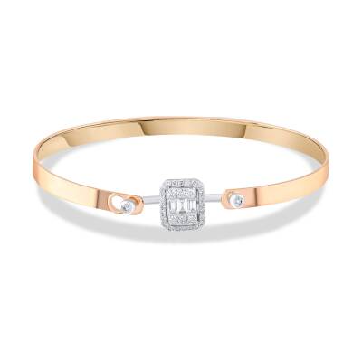 0.49 Karat Baguette Armreif - 1