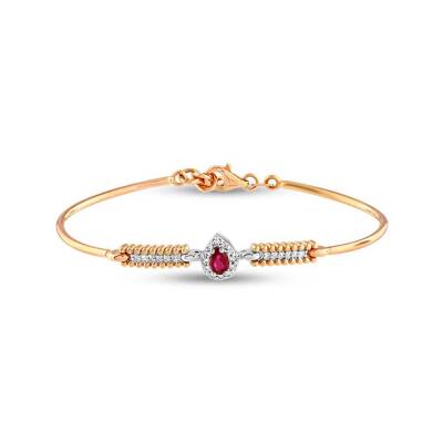 0,50 Karat Diamant Rubin Armband - 1