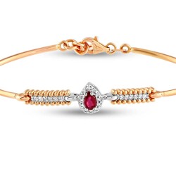 0,50 Karat Diamant Rubin Armband - 2