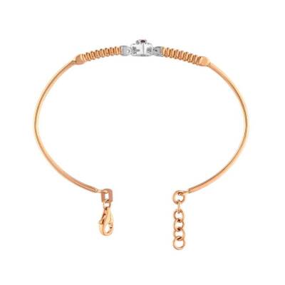 0,50 Karat Diamant Rubin Armband - 3