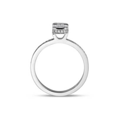 0,54 Karat Baguette Diamantring - 2