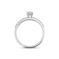 0,56 Karat Solitär Diamantring - 2