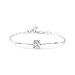 0,58 Karat Diamant Baguette Armband - Star Pırlanta