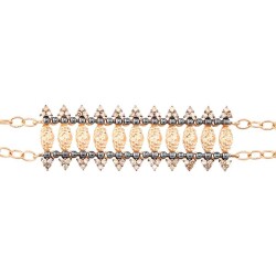 0,61 Karat Brauner Diamant Armband - 3