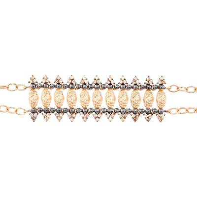 0,61 Karat Brauner Diamant Armband - 3