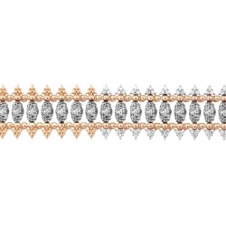 0,61 Karat Diamant Armband - 3