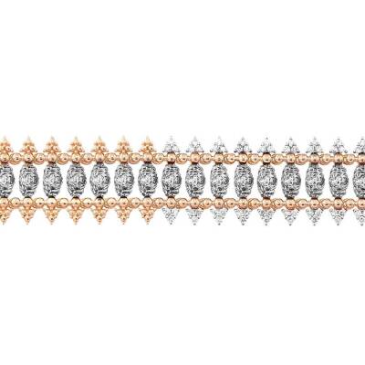 0,61 Karat Diamant Armband - 3