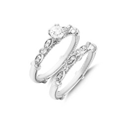 0,66 Karat Twins Diamantring - 2
