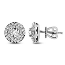 0,69 Karat Diamant Ohrringe - Star Pırlanta