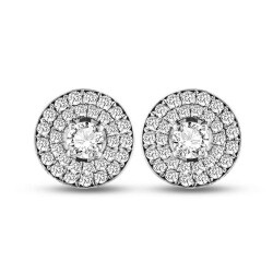 0,69 Karat Diamant Ohrringe - 2