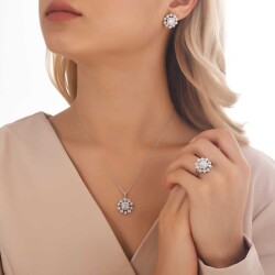 0,72 Karat Diamant Baguette Kette - 4