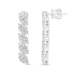 0,75 Karat Diamant Ohrringe - Star Pırlanta