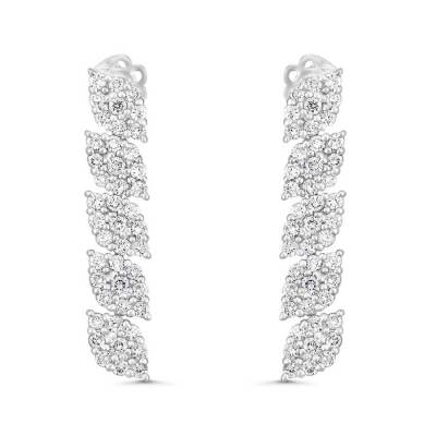 0,75 Karat Diamant Ohrringe - 2