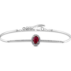 0,92 Karat Diamant Rubin Armband - 2