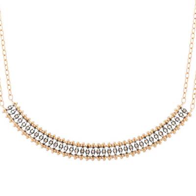 0,98 Karat Brauner Diamant Kette - 2
