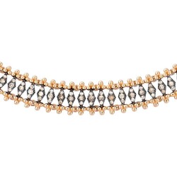 0,98 Karat Brauner Diamant Kette - 3