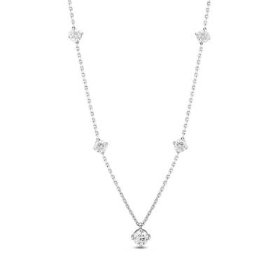 1,00 Karat Diamant Solitär Kette - 1