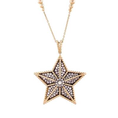 1,00 Karat Stern Form Kette (Groß) - 1