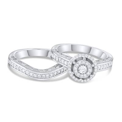 1,14 Karat Twins Diamantring - 1