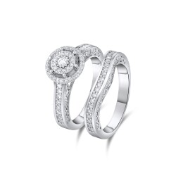 1,14 Karat Twins Diamantring - 2