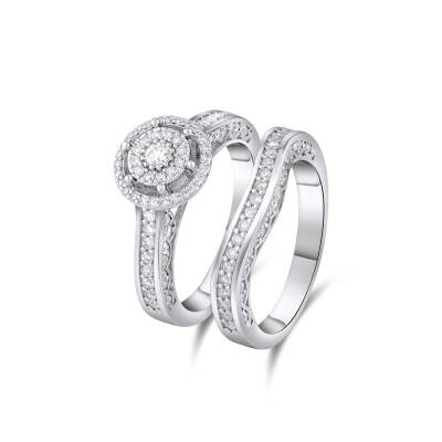 1,14 Karat Twins Diamantring - 2