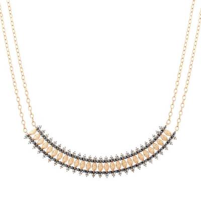 1,35 Karat Brauner Diamant Kette - 1