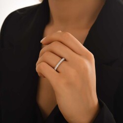 1,70 Karat Memoire Diamantring - 5